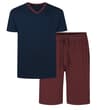 Navy/Burgundy